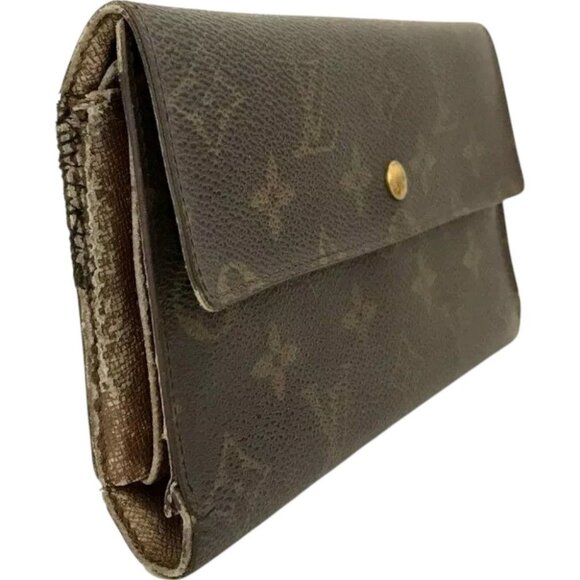 567147AY (L1) Louis Vuitton Wallet Long Brown Monogram - Picture 4 of 10